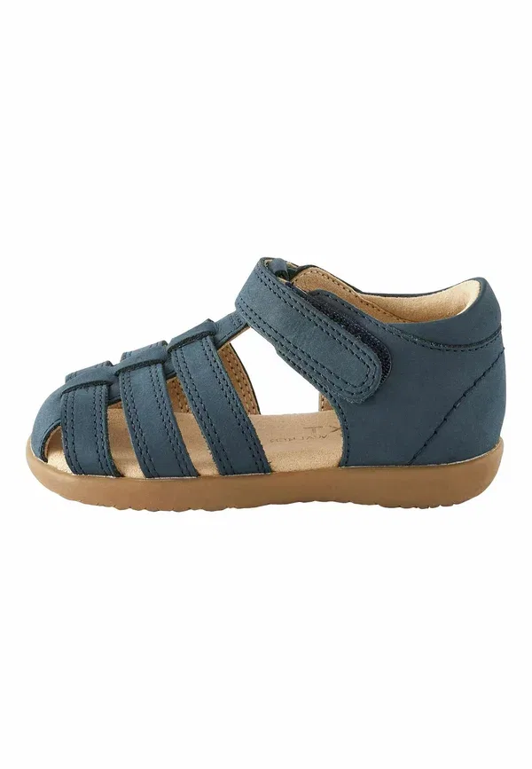Туфли кожаные First shoes Next, темно-синий