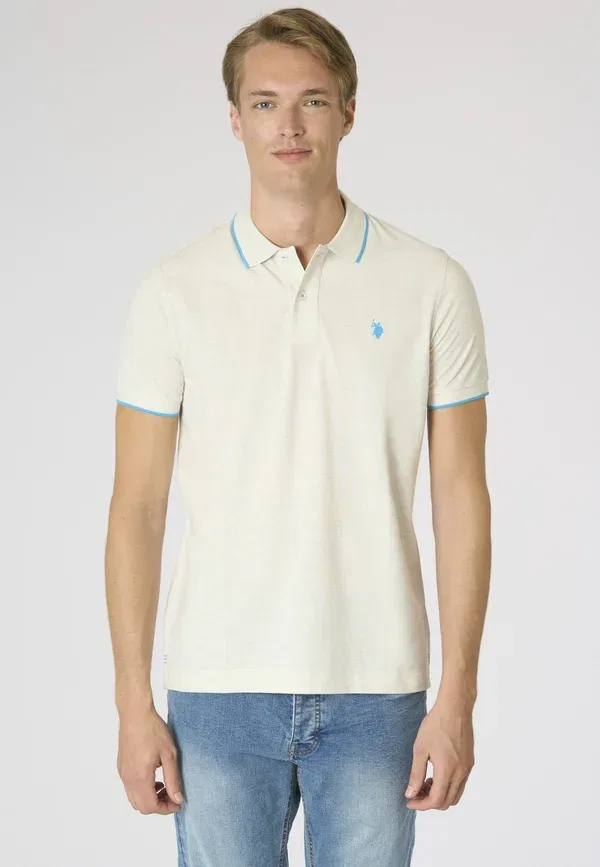 Поло с коротким рукавом premium quality U.S. Polo Assn., белый