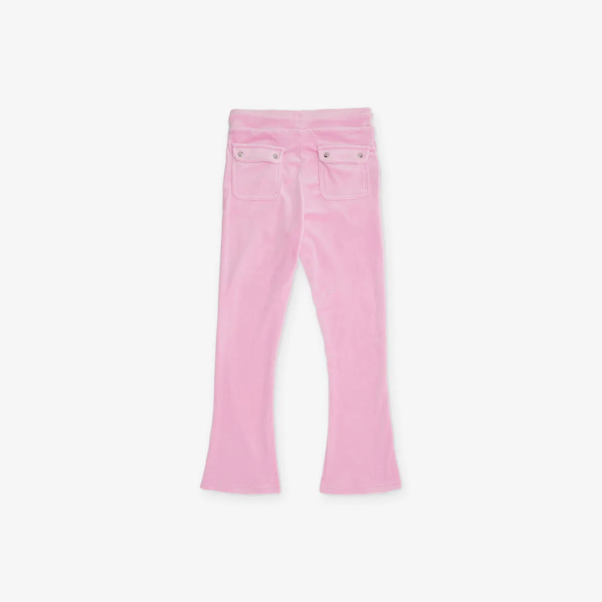 Спортивные брюки-клеш из велюра с логотипом diamante, размер 7-16 лет Juicy Couture, сиреневый — фото 3