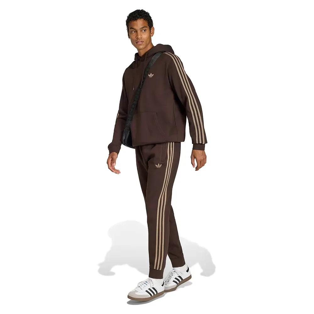 Мужские спортивные штаны с тремя полосами Adidas Originals, Brown — фото 4