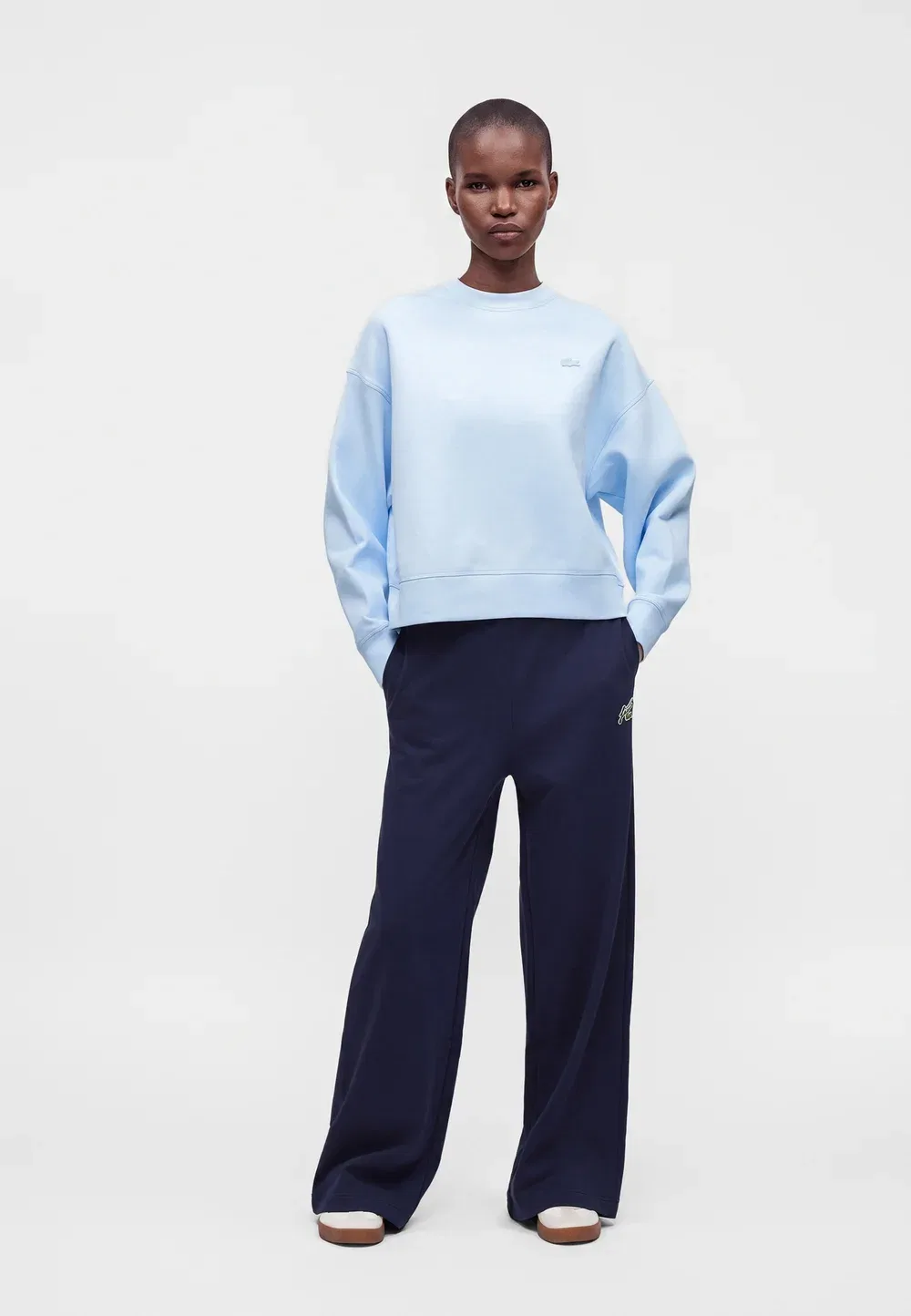 Толстовка Lacoste Light Blue — фото 2