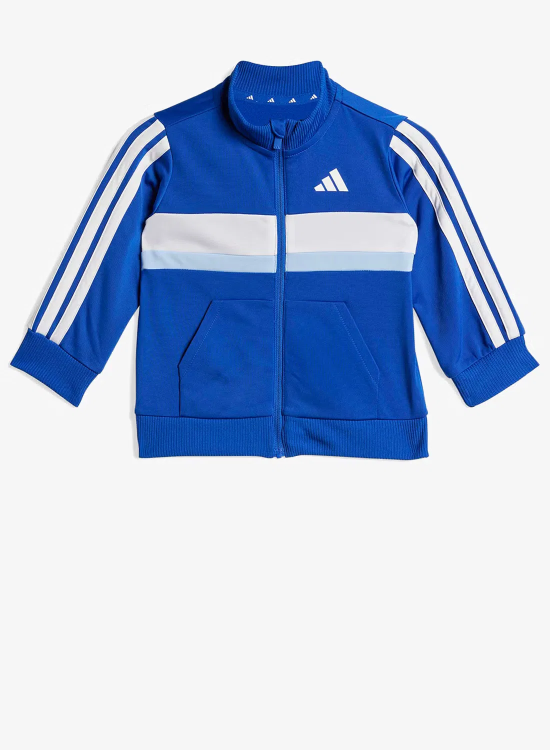 Комплект спортивный с логотипом Tiberio Adidas, синий — фото 2