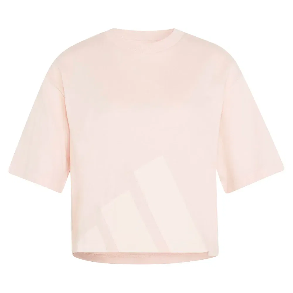 Футболка с коротким рукавом Adidas Essentials Big Logo Boyfriend, розовый