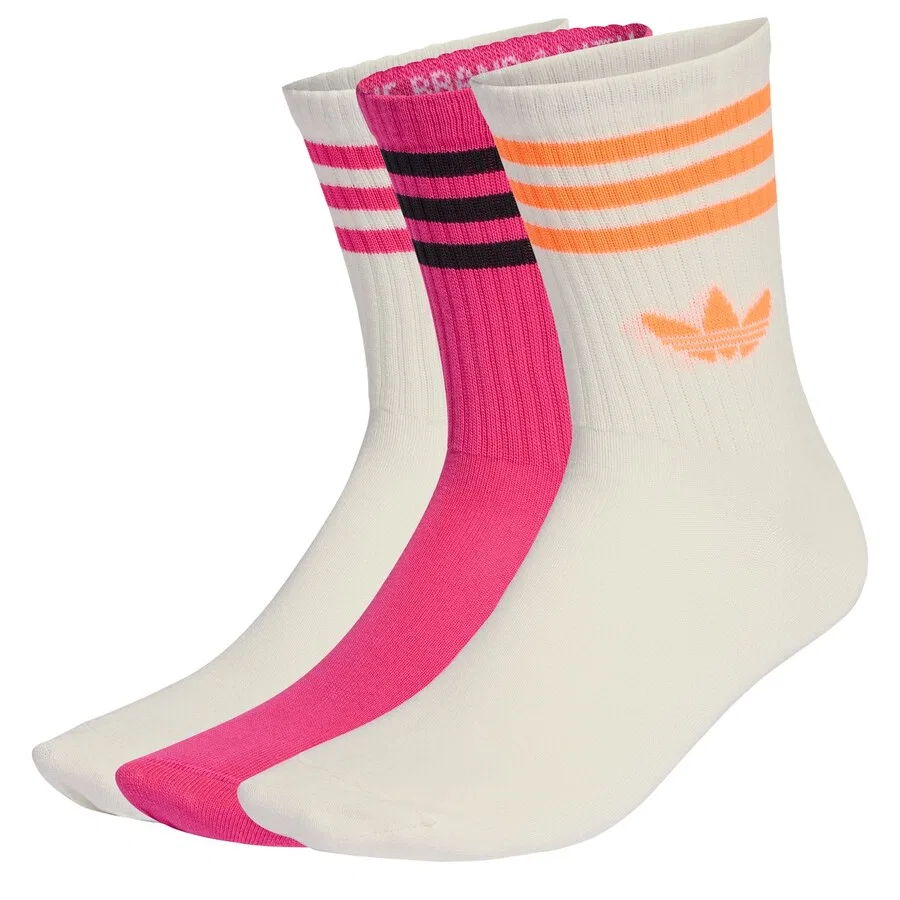 Носки ADIDAS ORIGINALS белого цвета