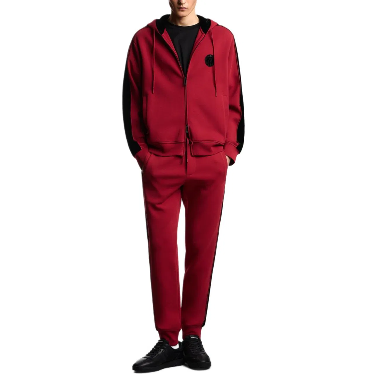 Мужская толстовка из ограниченной коллекции Year Of The Horse, EMPORIO ARMANI, Red — фото 3