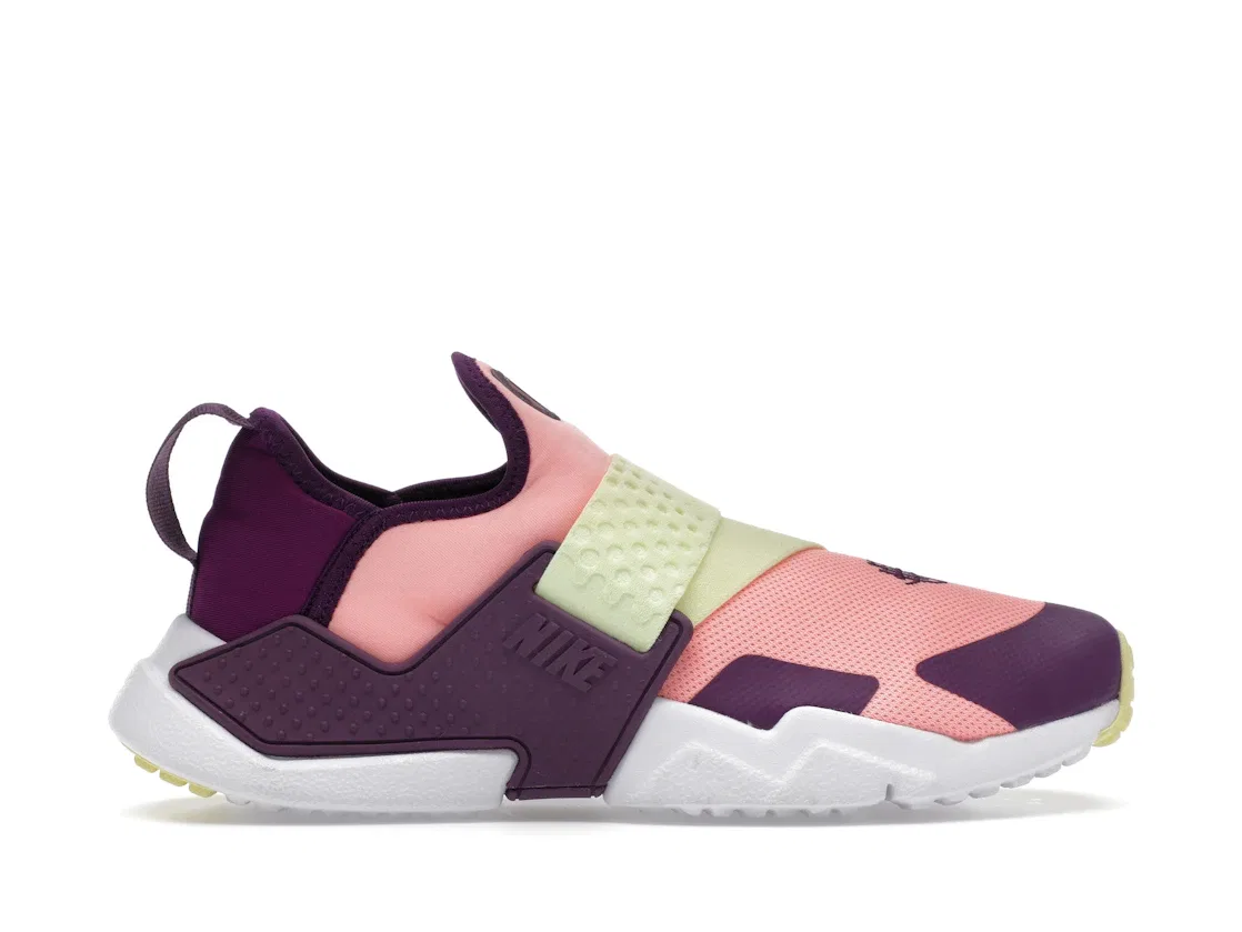 Детские кроссовки Lifestyle Nike Huarache Extreme, Pink/Citron-Night Purple-Bright Grape