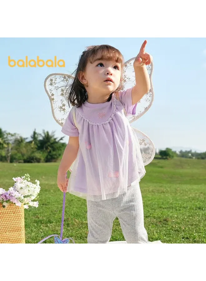 Футболка детская с коротким рукавом с сетчатыми вставками Balabala