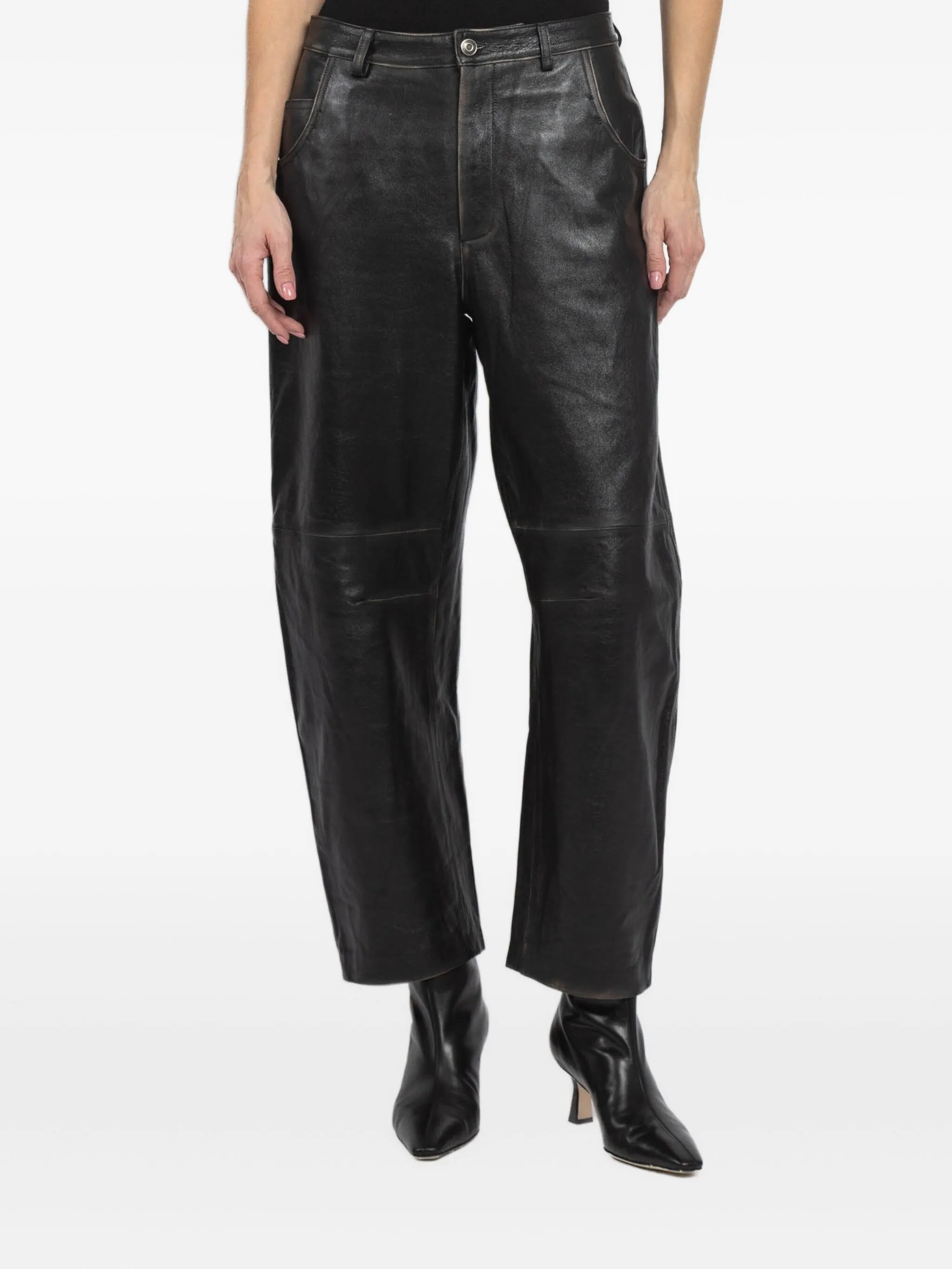 

Брюки с карманами из коллаборации с Jade Giorgio Brato, черный