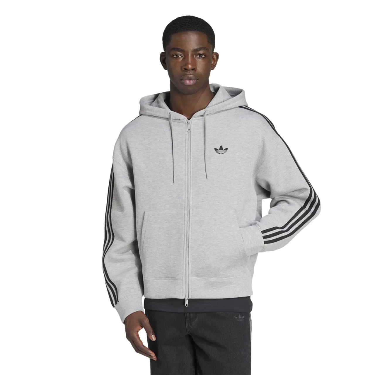Худи для мужчин Spacer Adidas Originals, серый