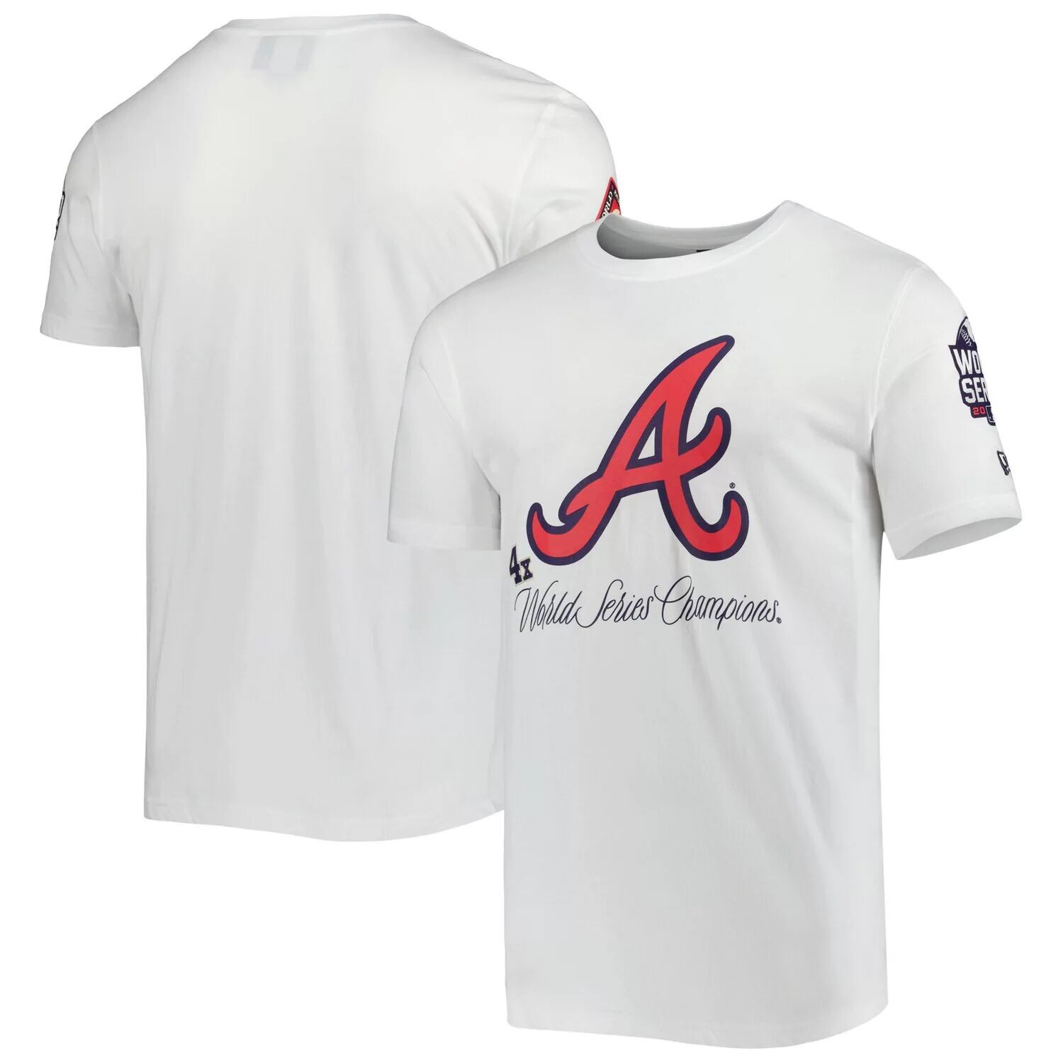 

Мужская белая футболка New Era Atlanta Braves Historical Championship, Белый, Мужская белая футболка New Era Atlanta Braves Historical Championship