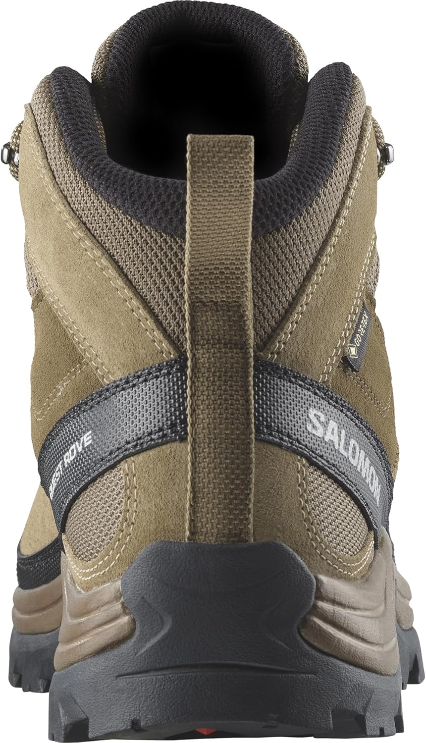 Кроссовки для трейлраннинга Salomon Men's Quest Rove Gore-Tex, Kangaroo/Kelp/Black — фото 3