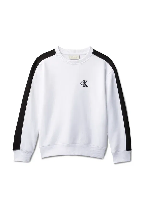 Свободная толстовка унисекс Calvin Klein Jeans, белый — фото 4