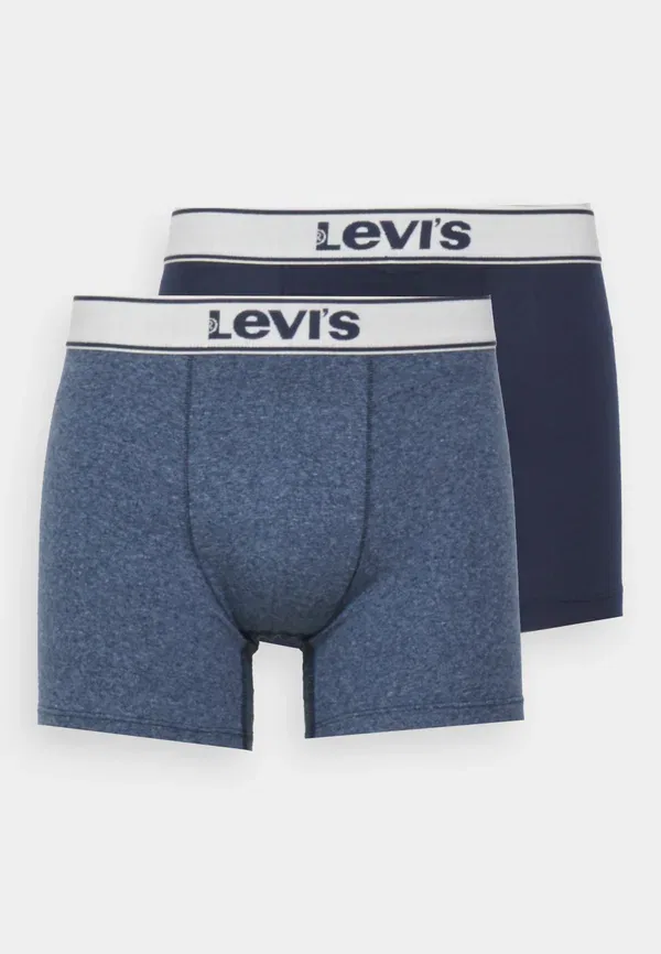 Мужские винтажные трусы-боксеры, комплект из 2 штук Levi'S, темно-синий — фото 4