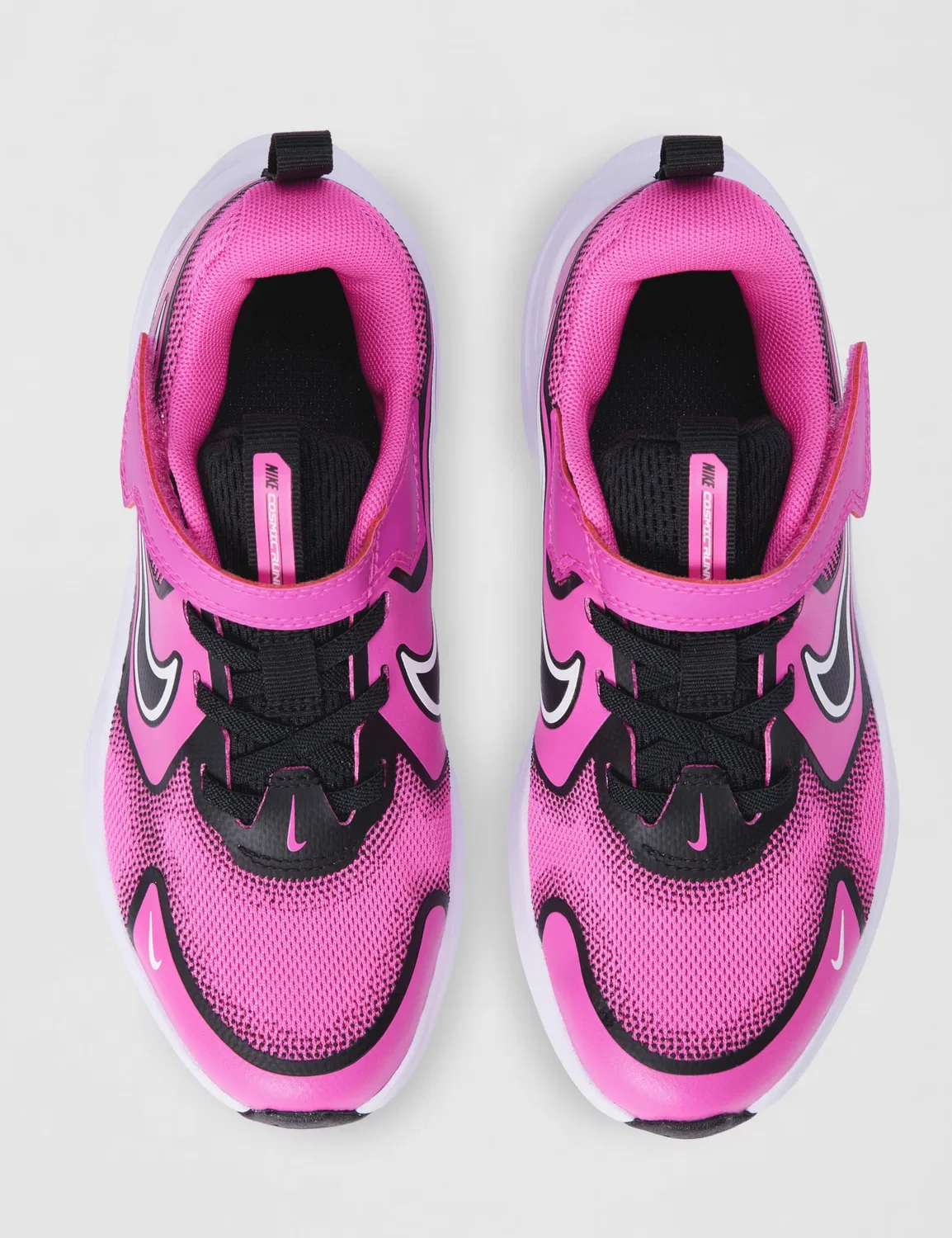 Детские кроссовки для мальчиков с принтом NIKE Mystic Fly NIKE, Laser Fuchsia White Black — фото 4