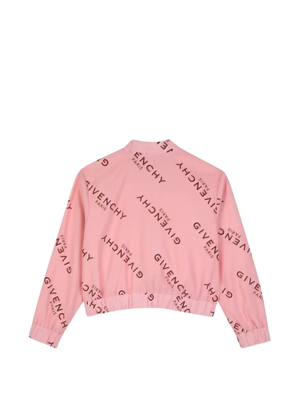 Комплект из бомбера и шорт с логотипом Givenchy Kids, розовый — фото 4