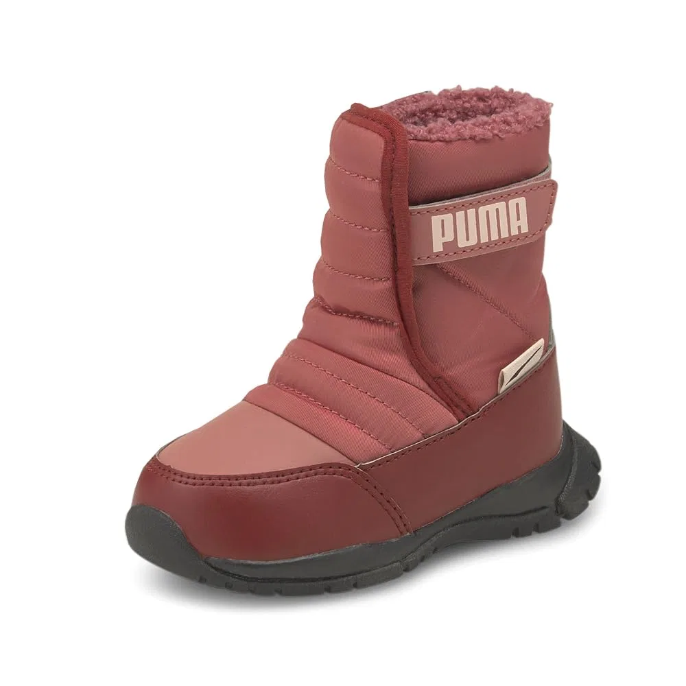 Детские зимние ботинки водонепроницаемые Nieve Winter Boot PUMA, Mauvewood Lotus — фото 2