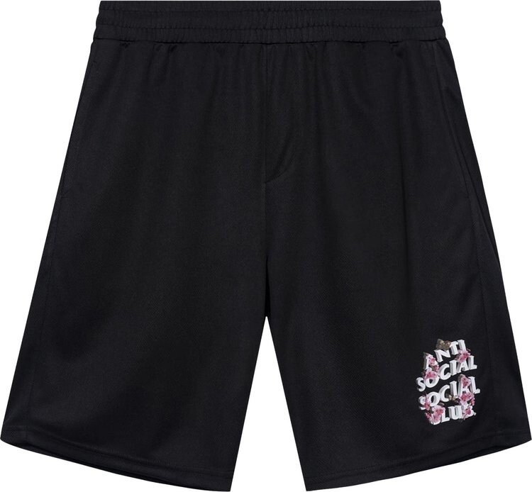 

Шорты Anti Social Social Club Drama Club Mesh Shorts 'Black', черный