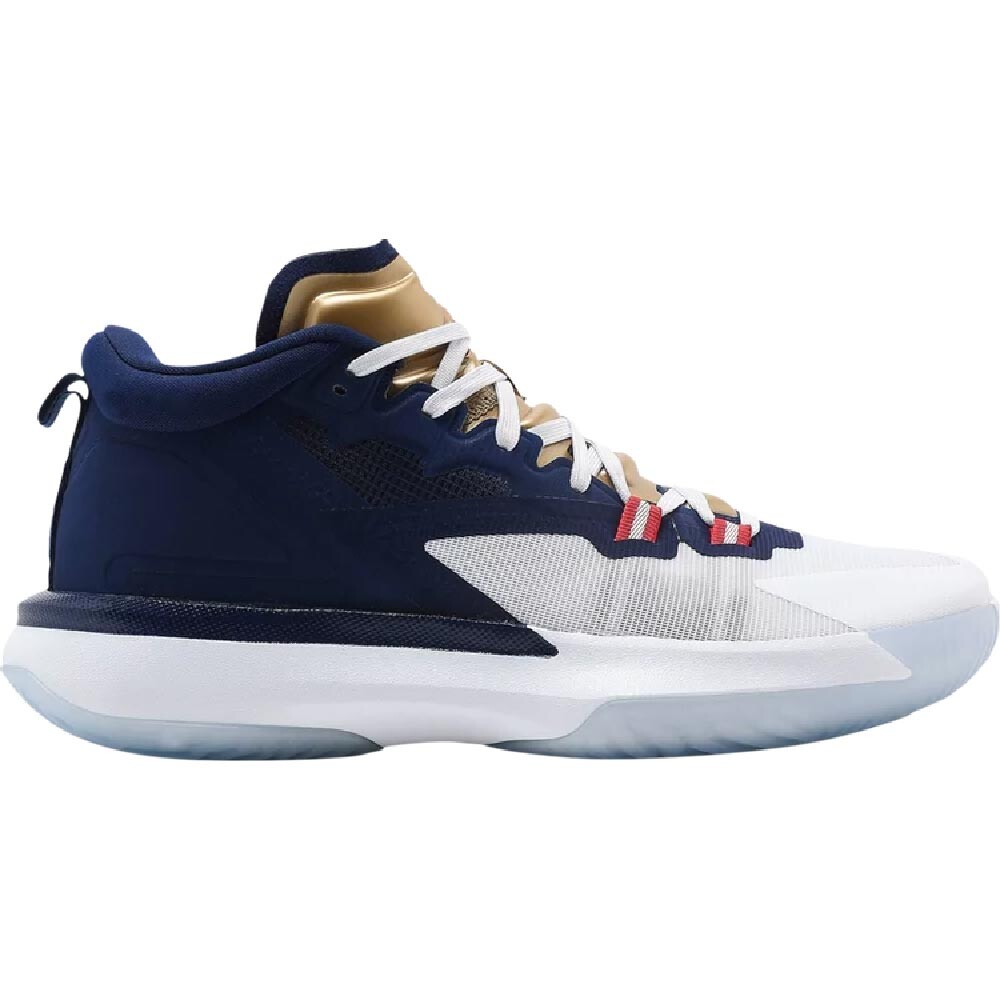 

Кроссовки Nike Air Jordan Zion 1 PF USA, синий/белый/холотой