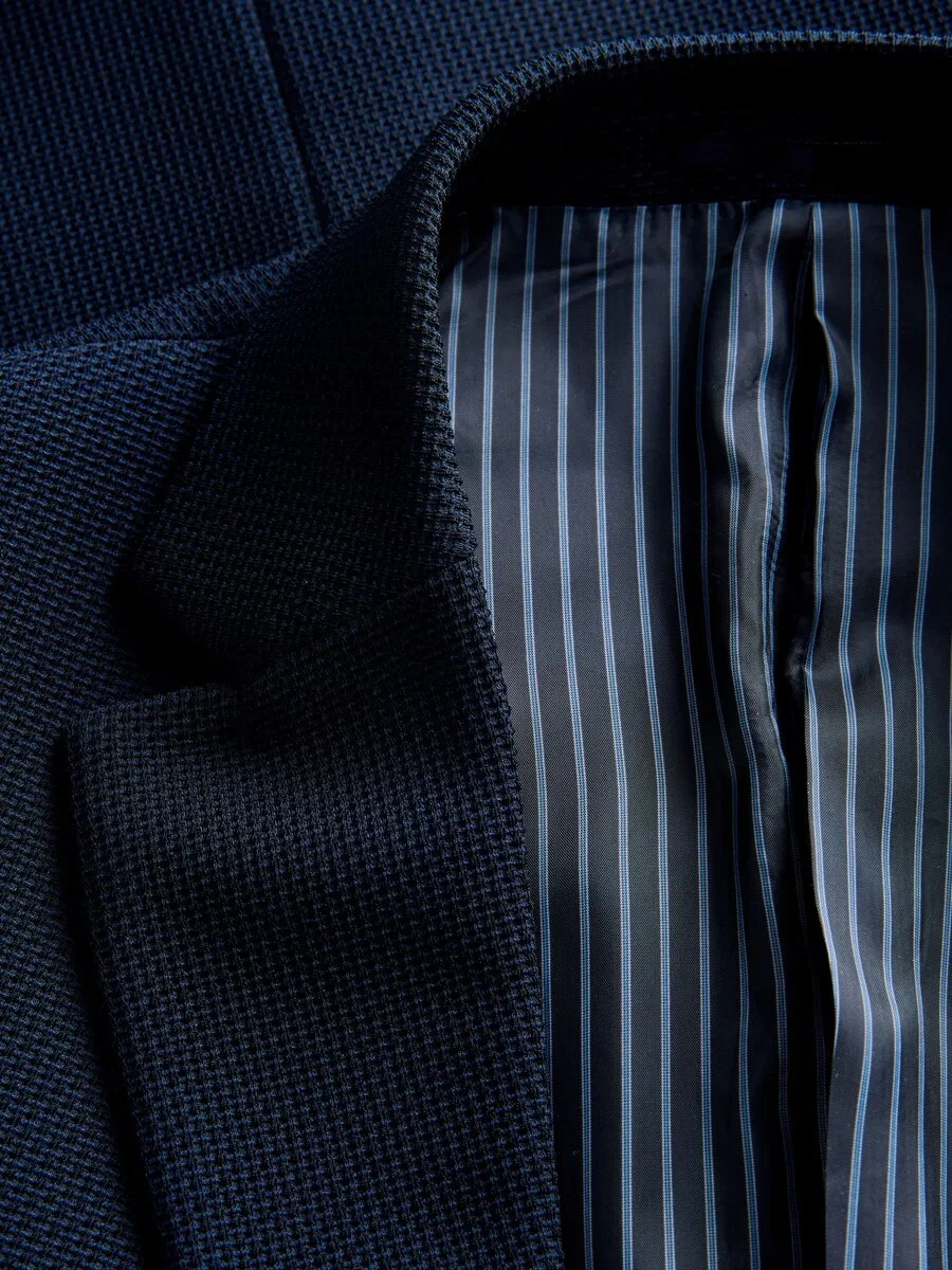 Пиджак Jack & Jones Junior Suit Jacket 'JPRBLAENZO' темно-синего цвета — фото 4