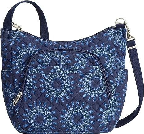 

Сумка кросс-боди Travelon Anti-Theft Classic, синий