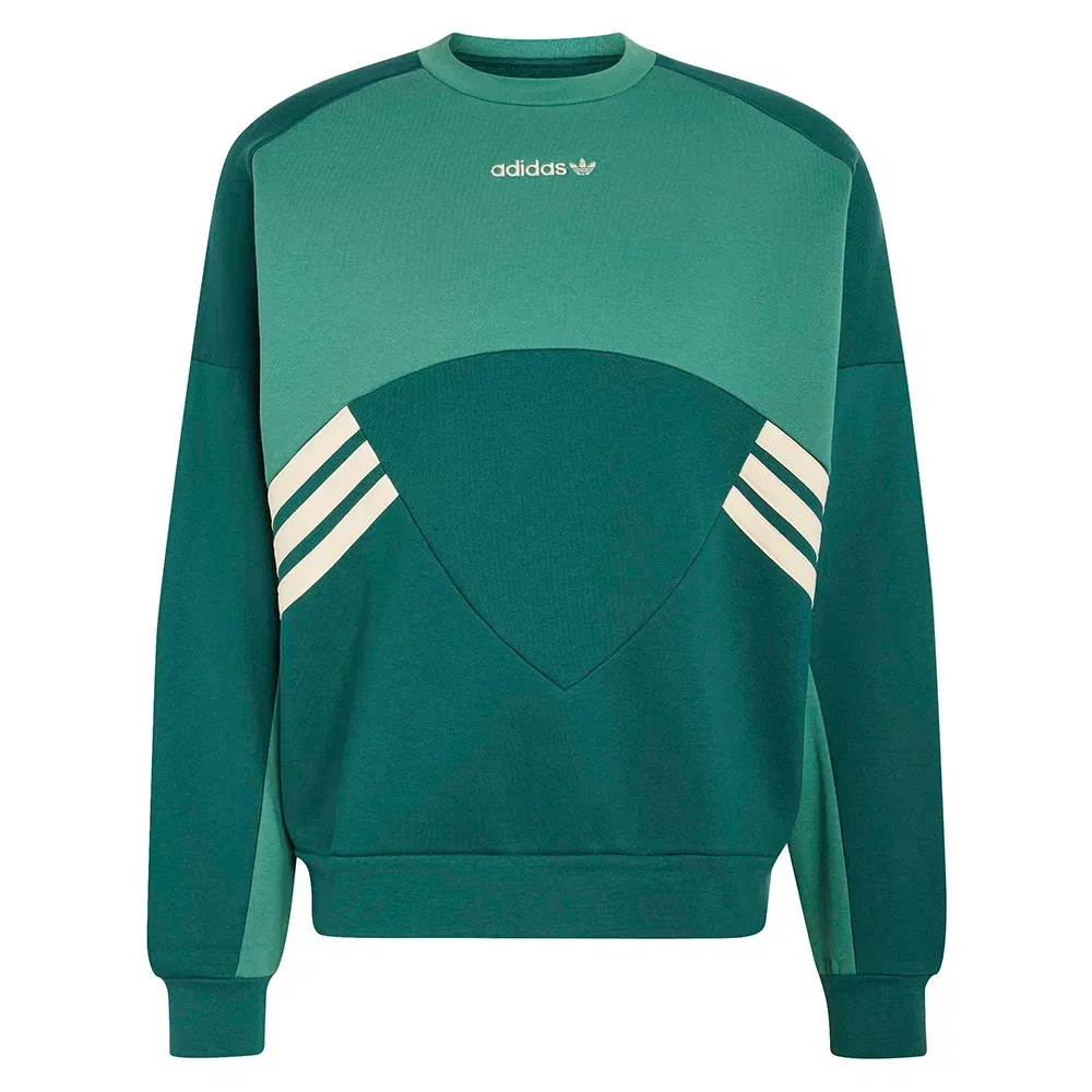 Свитшот с круглым вырезом Munich 93 Adidas Originals, зеленый — фото 3