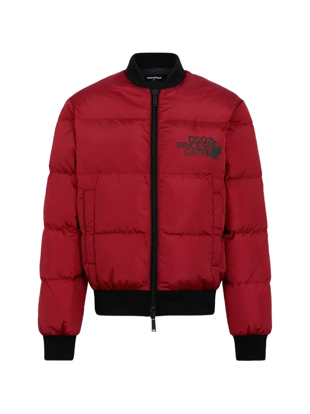 Бомбер-пуховик Dsquared2, красный