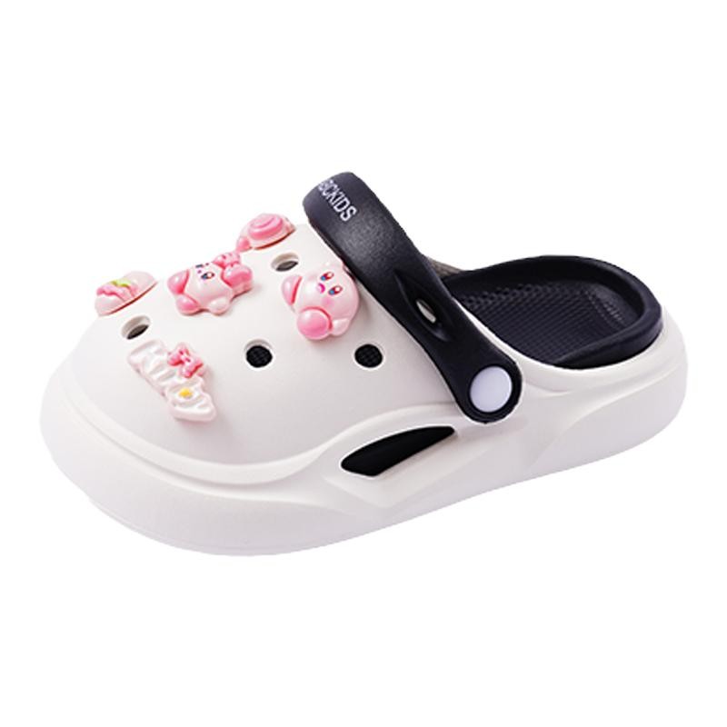 

Тапочки для детей от 3 до 7 лет ABC KIDS, белый/черный