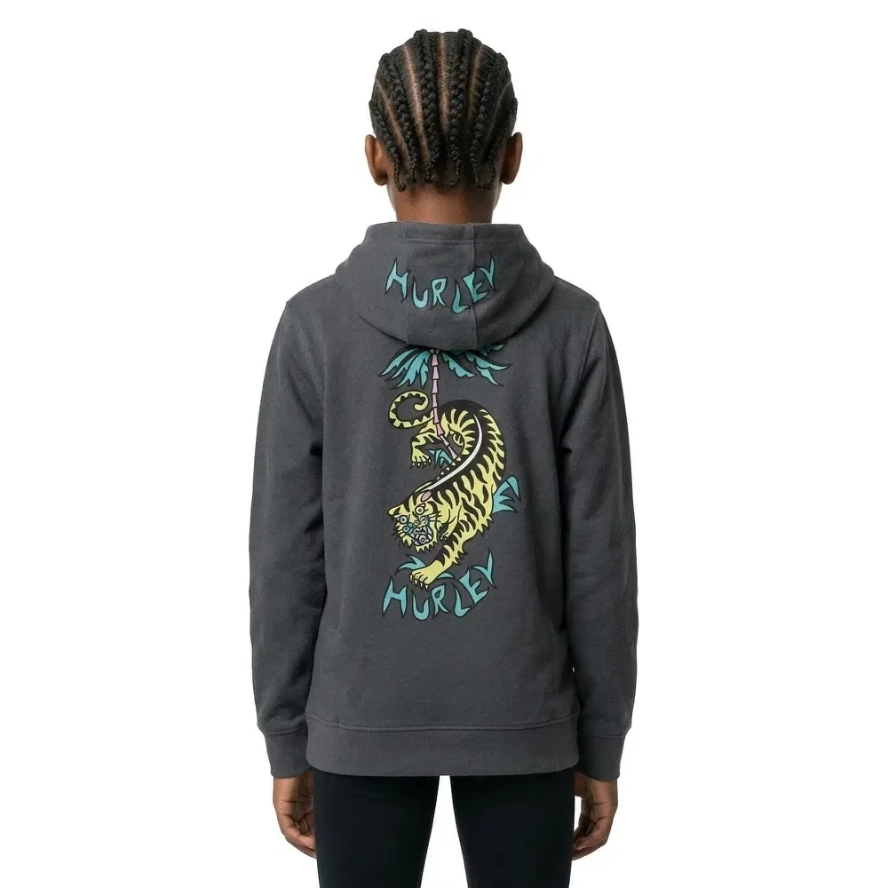 Детское худи с принтом Etam Hurley, Grey — фото 2