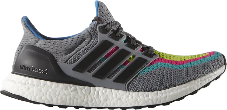 

Кроссовки Adidas UltraBoost 2.0 'Rainbow Gradient', серый