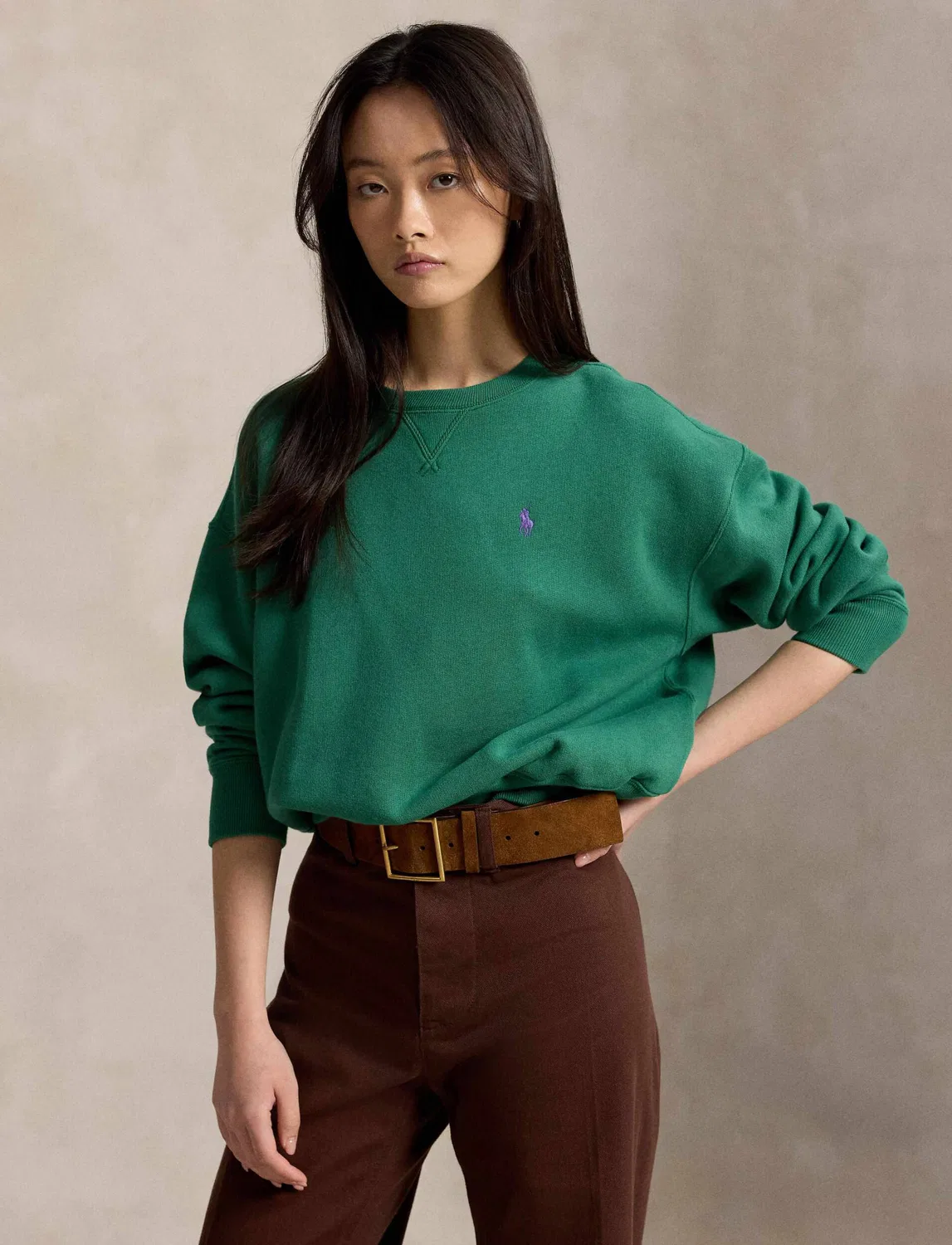 Свитшот Relaxed Fit Polo Ralph Lauren, Verde