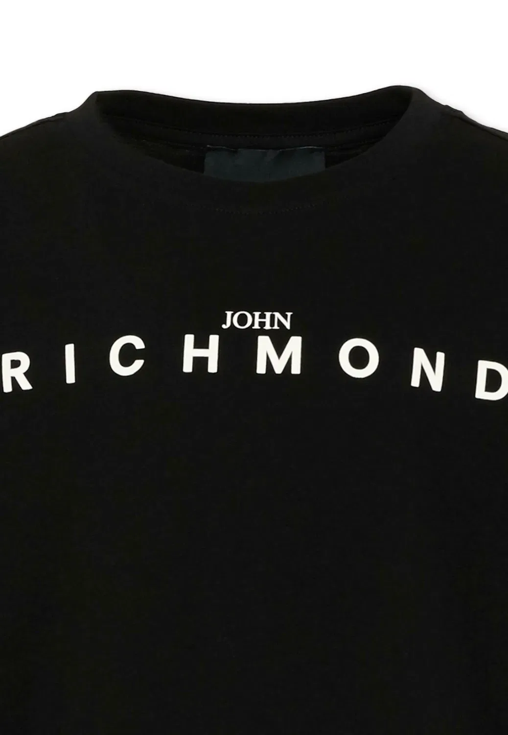 Футболка унисекс с длинными рукавами Richmond, Black — фото 3