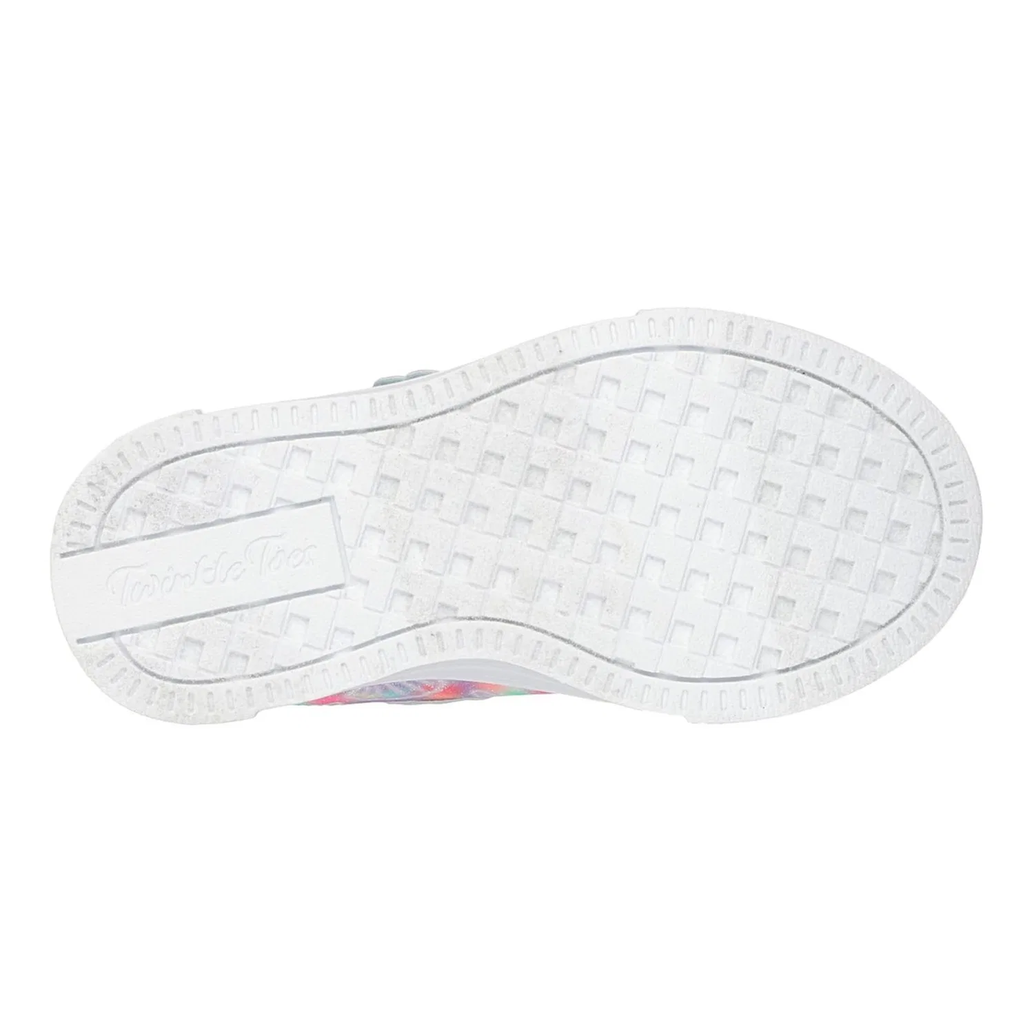 Детские кроссовки с подсветкой Twinkle Sparks Lights Skechers, White Multi — фото 3
