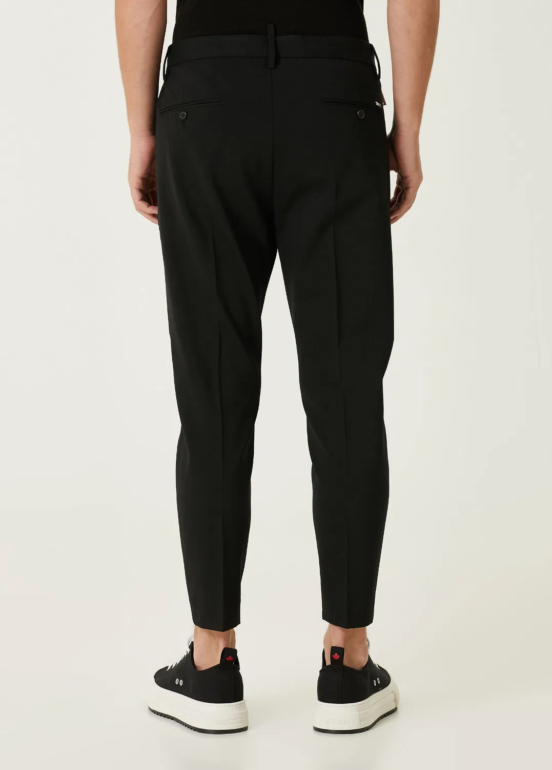 Брюки skinny Dsquared2 Headquarter, black — фото 3