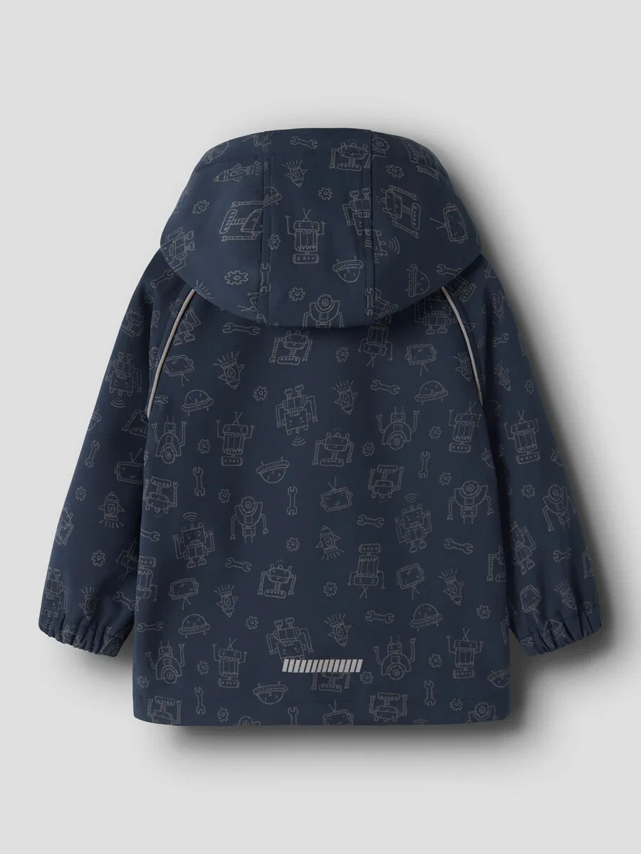Куртка NAME IT Performance Jacket 'NMMALFA08' цвета «Ночной синий» — фото 2