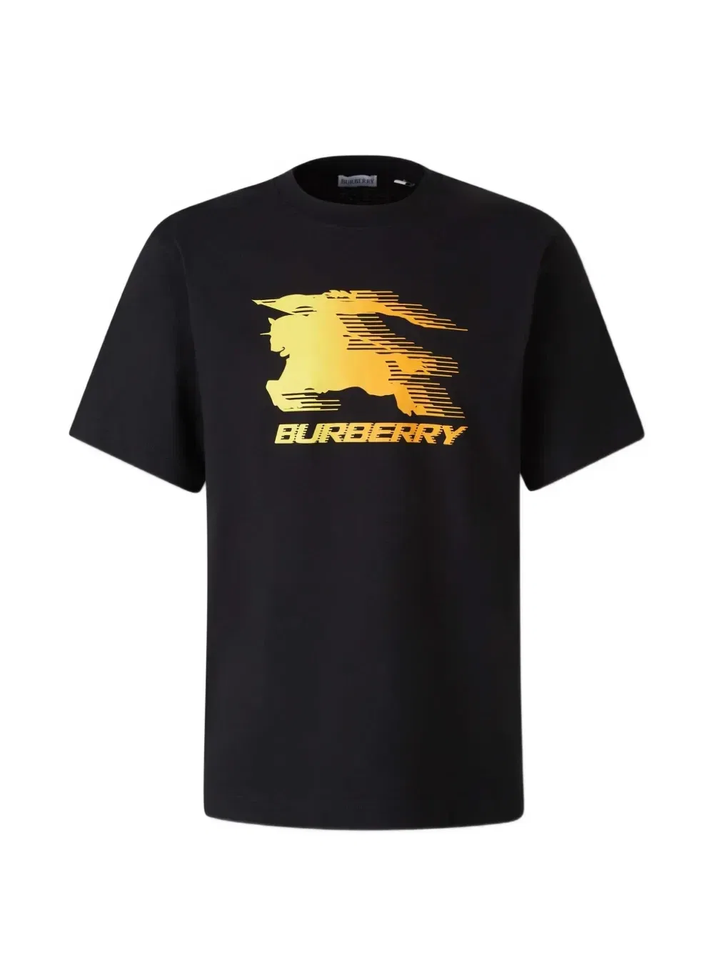 Футболка с логотипом BURBERRY, черный