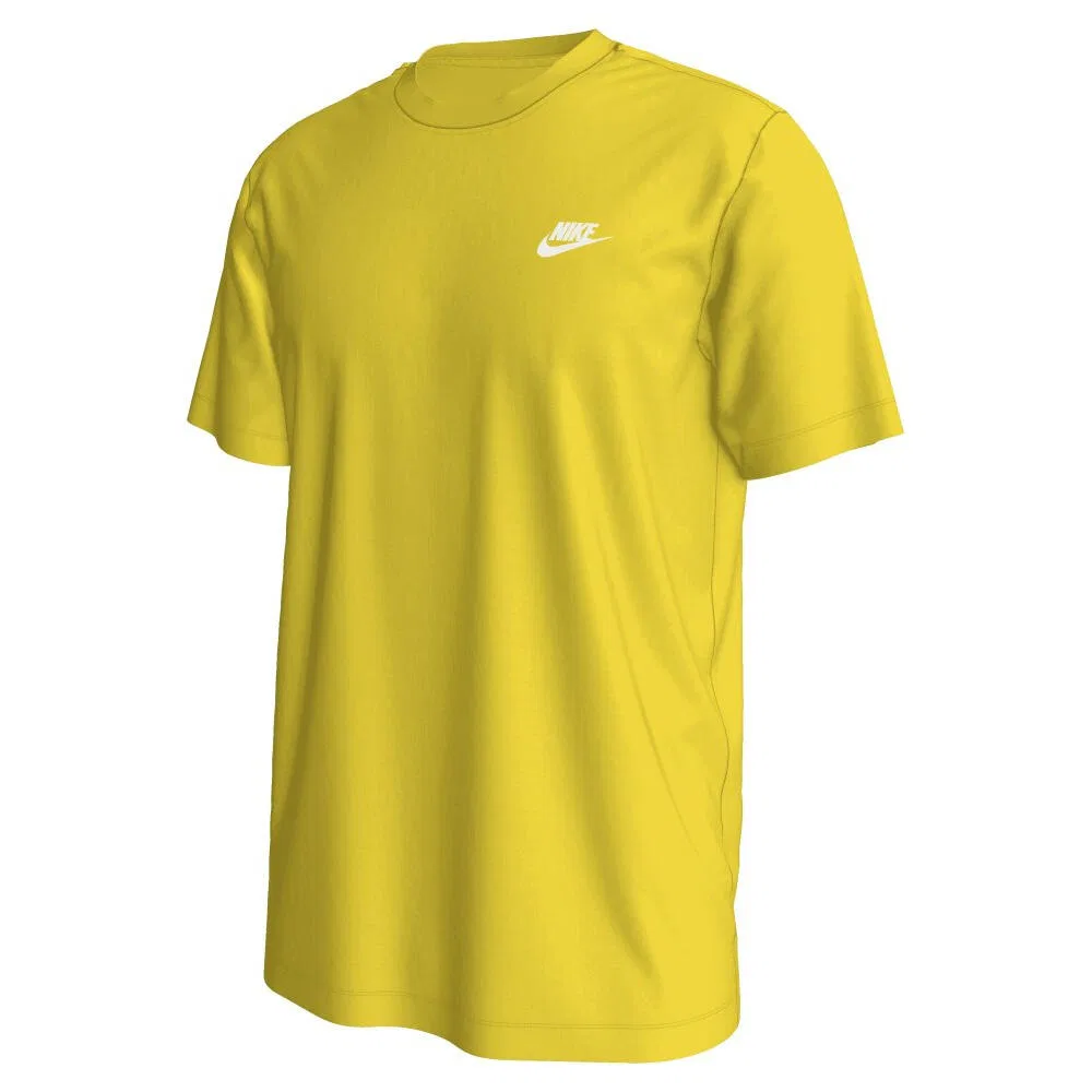 Мужская хлопковая футболка Sportswear Nike, Gelb