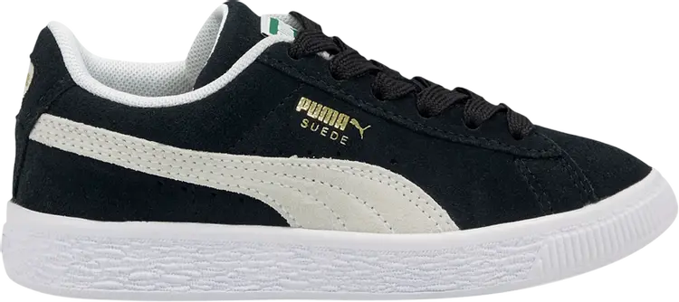 

Кроссовки Puma Suede Classic 21 Jr Black White, черный