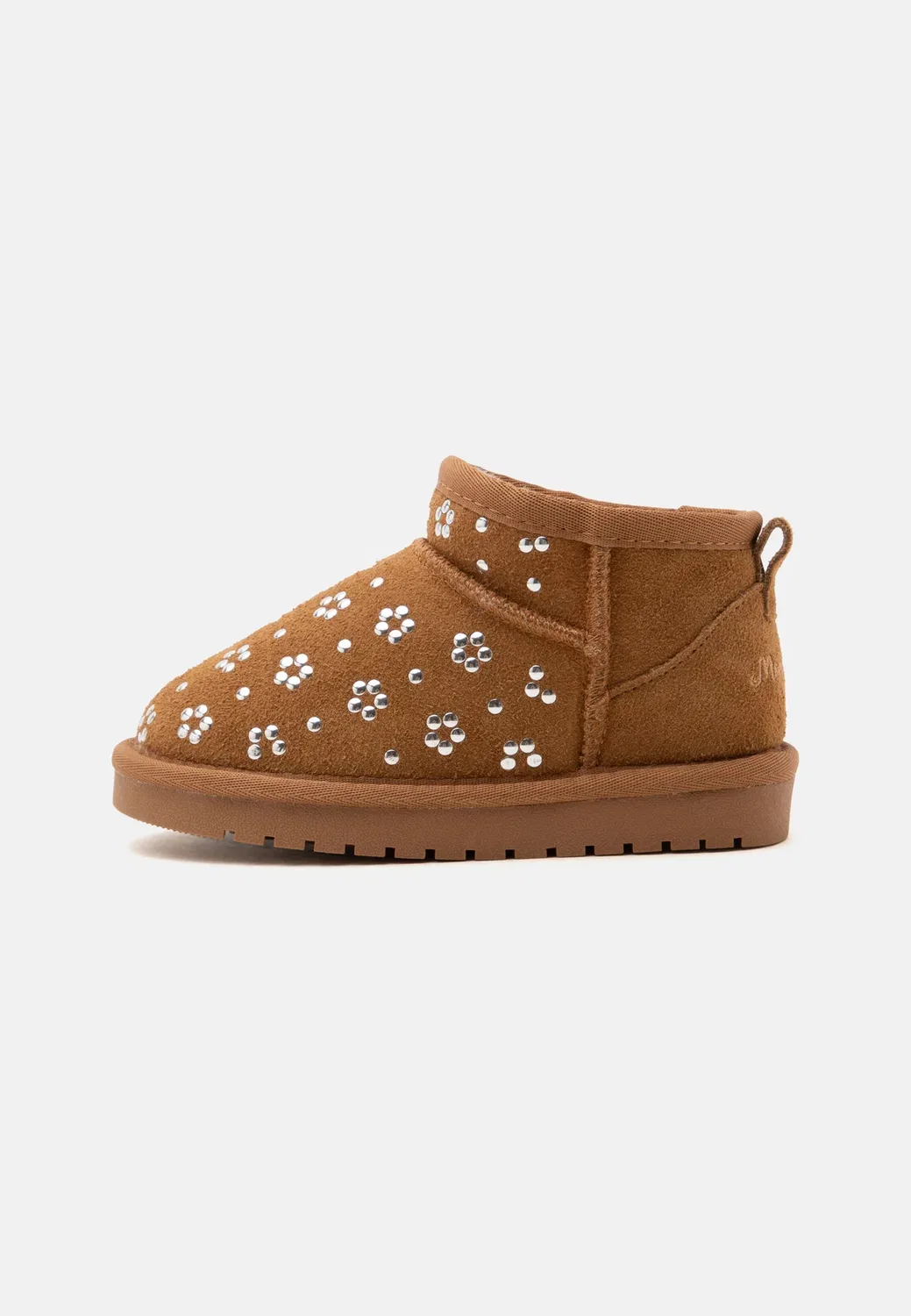 Stivaletto basso con borc - зимние ботинки Monnalisa, Beige