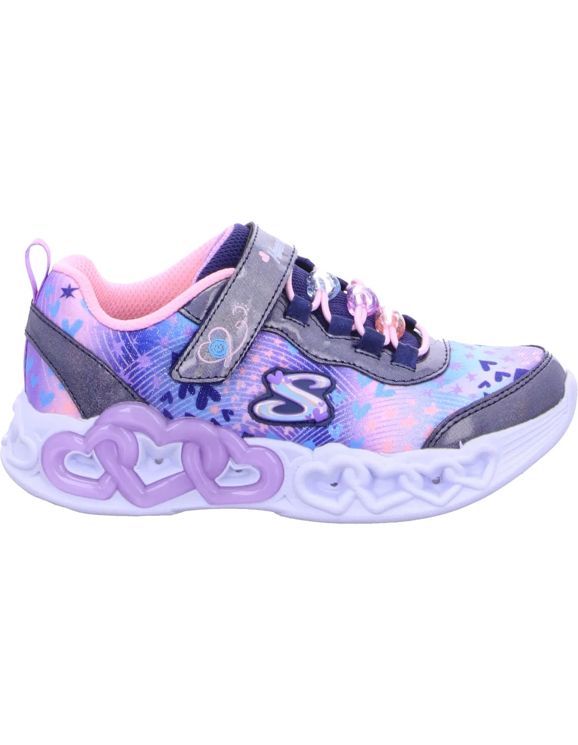 Кроссовки низкие Herz Blinker Skechers, синий — фото 4