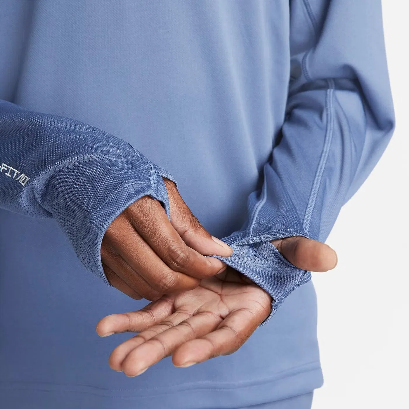 Худи с капюшоном и защитой от ультрафиолета ACG Dri-FIT ADV Lava Tree Nike, синий — фото 4