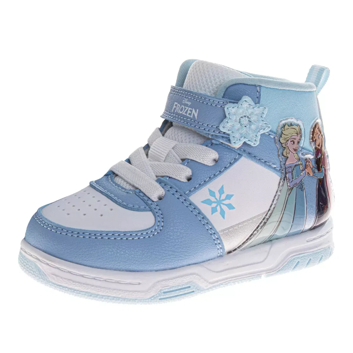 Детские кроссовки высокие с принтом Disney Frozen & Stitch (Little Kid), Heather Navy