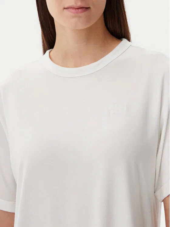 Футболка regular fit Premium Essentials Adidas, белый — фото 4