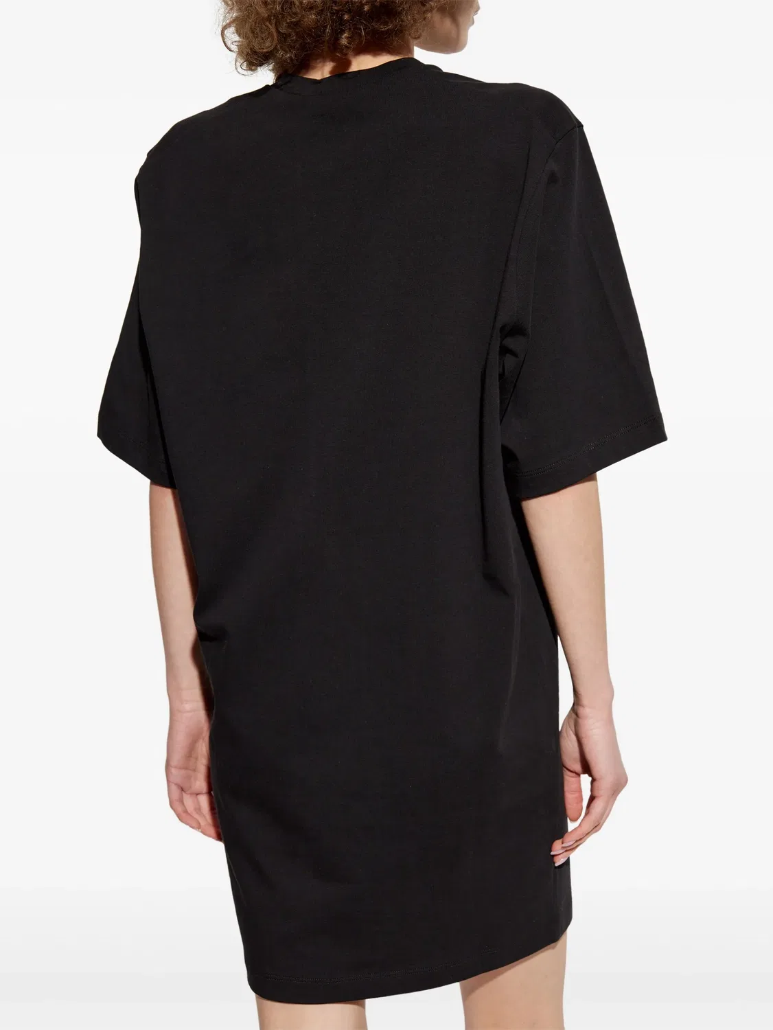 DSQUARED2 Черное платье из 100% хлопка — фото 3