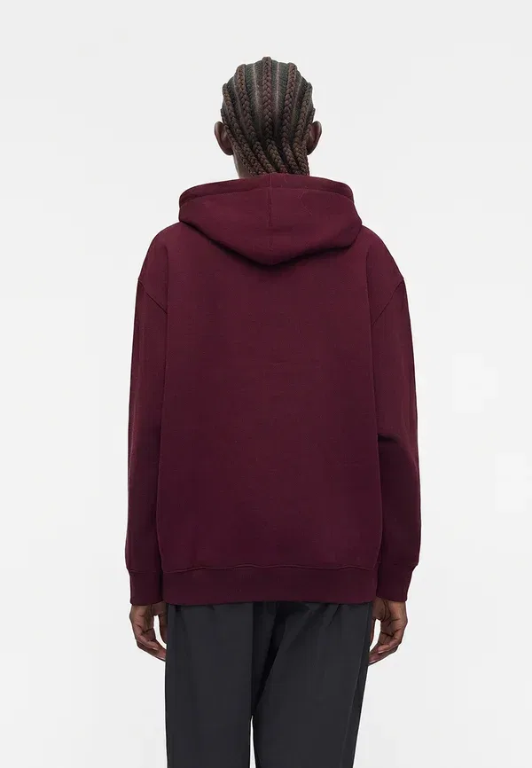 Толстовка с капюшоном Adidas Originals, бордовый — фото 3