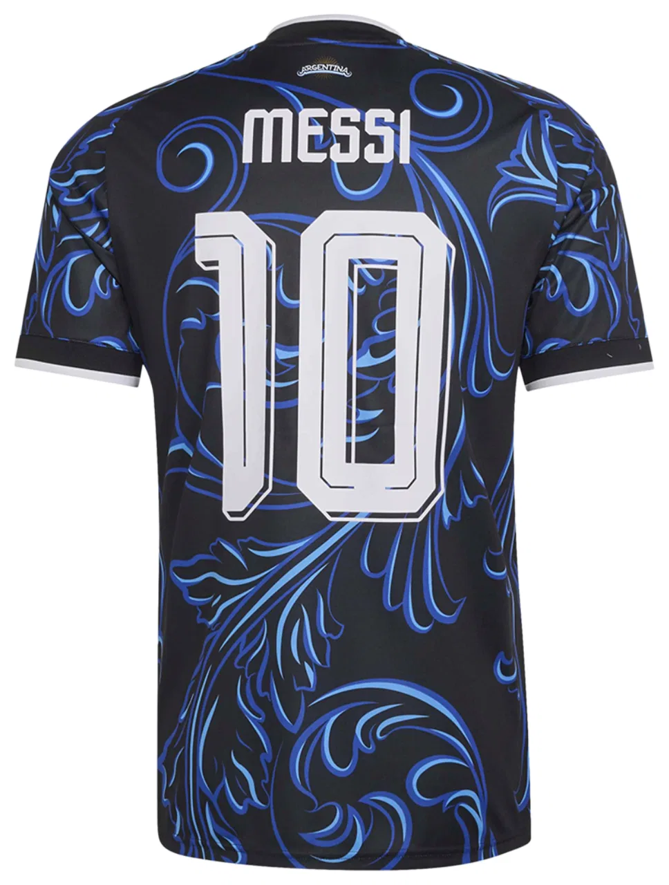 Мужская футболка Argentina 26 Away Messi Adidas, черный — фото 2