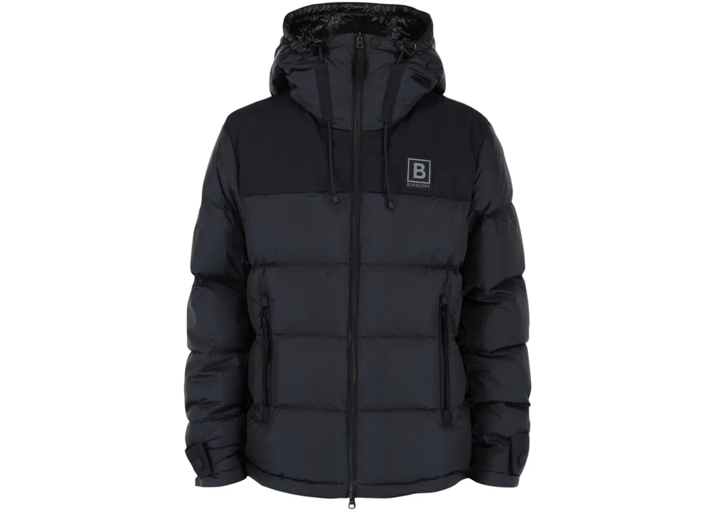 Мужская короткая пуховая куртка с квилтингом Burberry, Navy