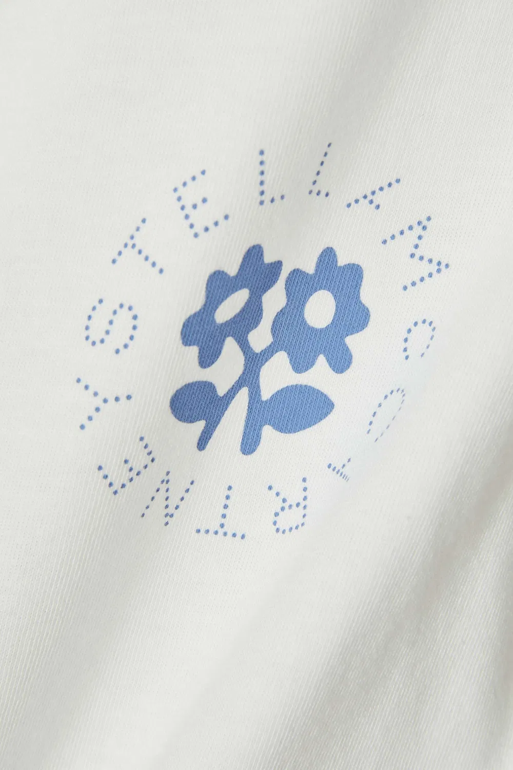 Футболка с цветочным принтом из хлопка Stella McCartney — фото 3