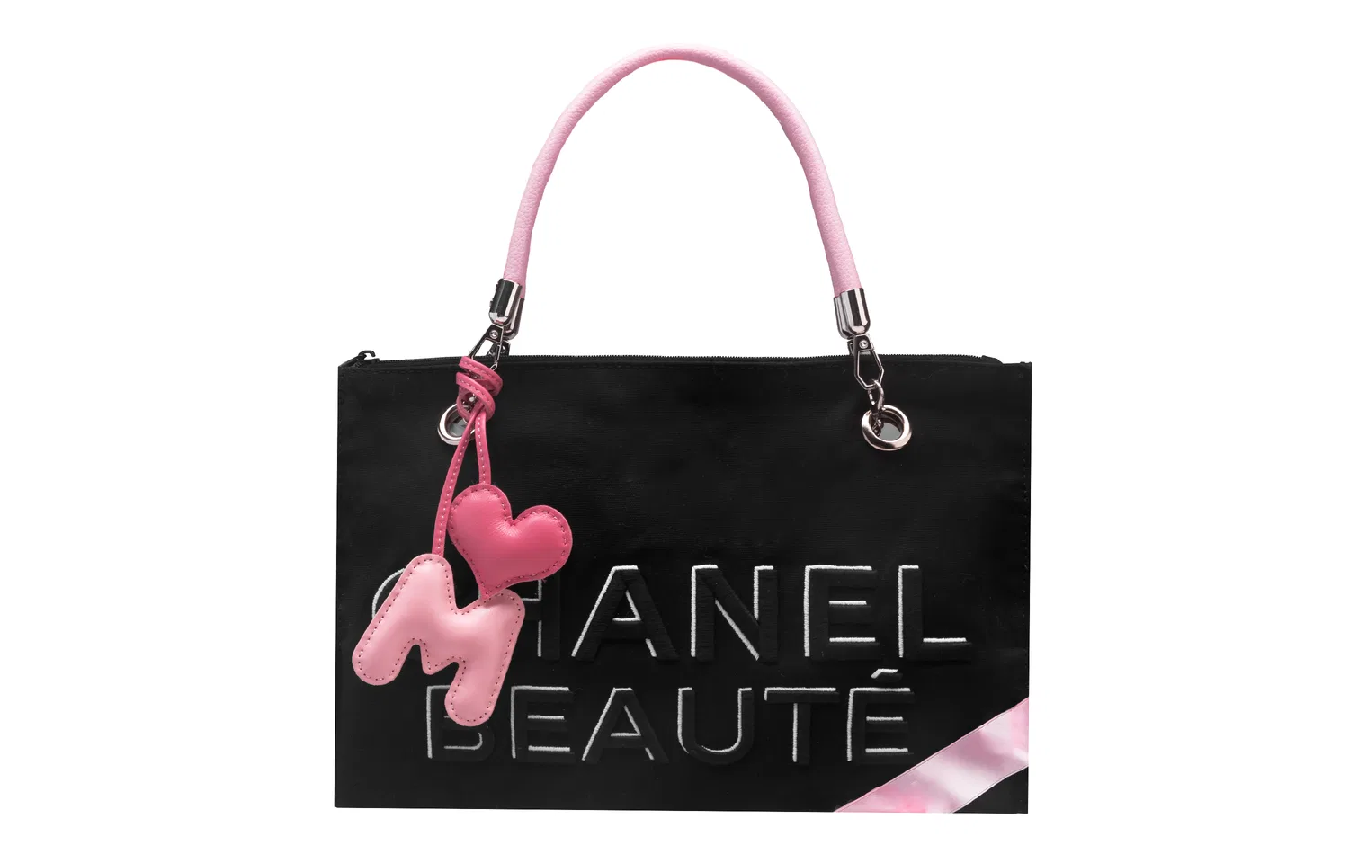 Косметичка из полиэстера, Черный, CHANEL