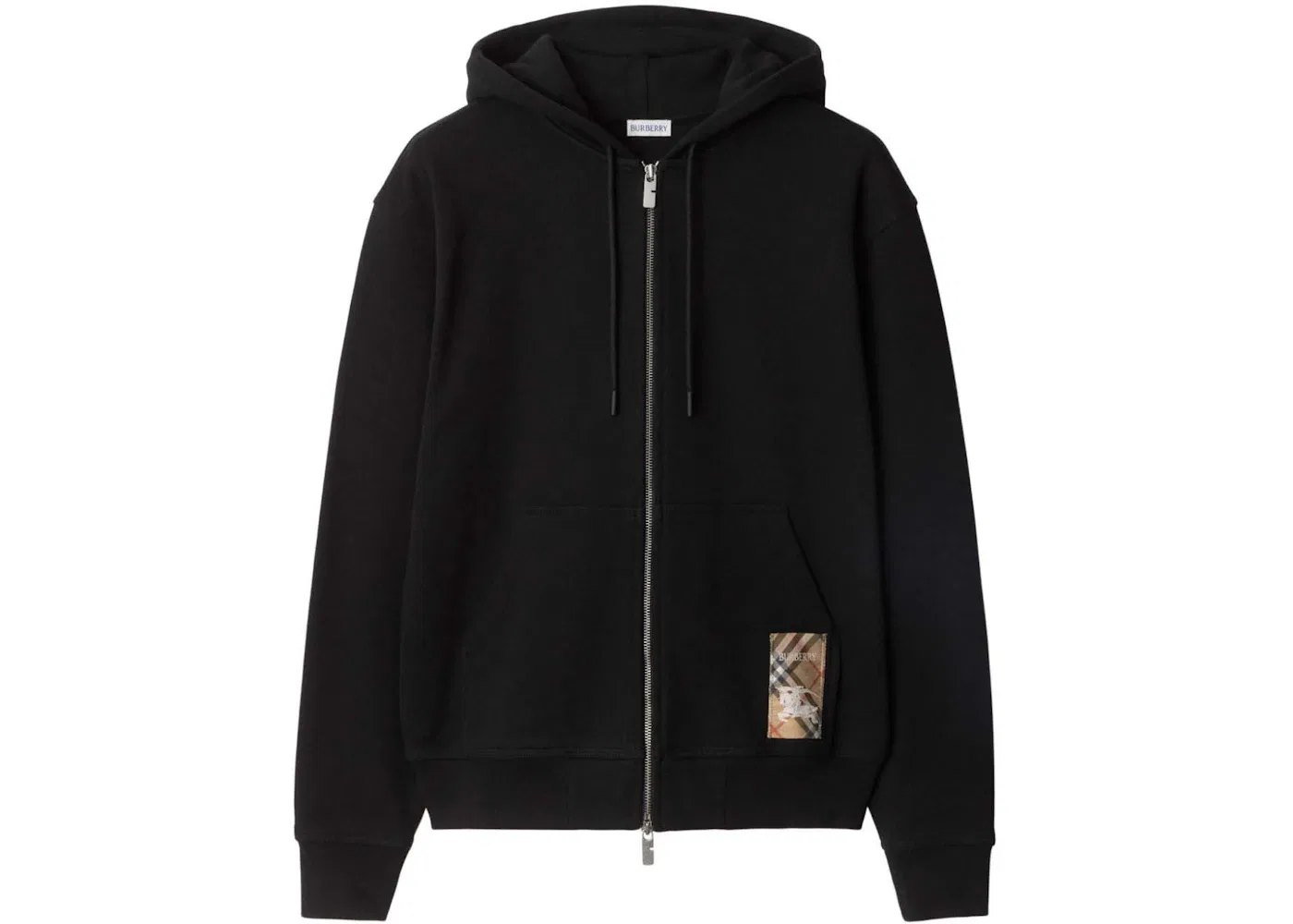 Мужская худи с застежкой-молнией Burberry, Black