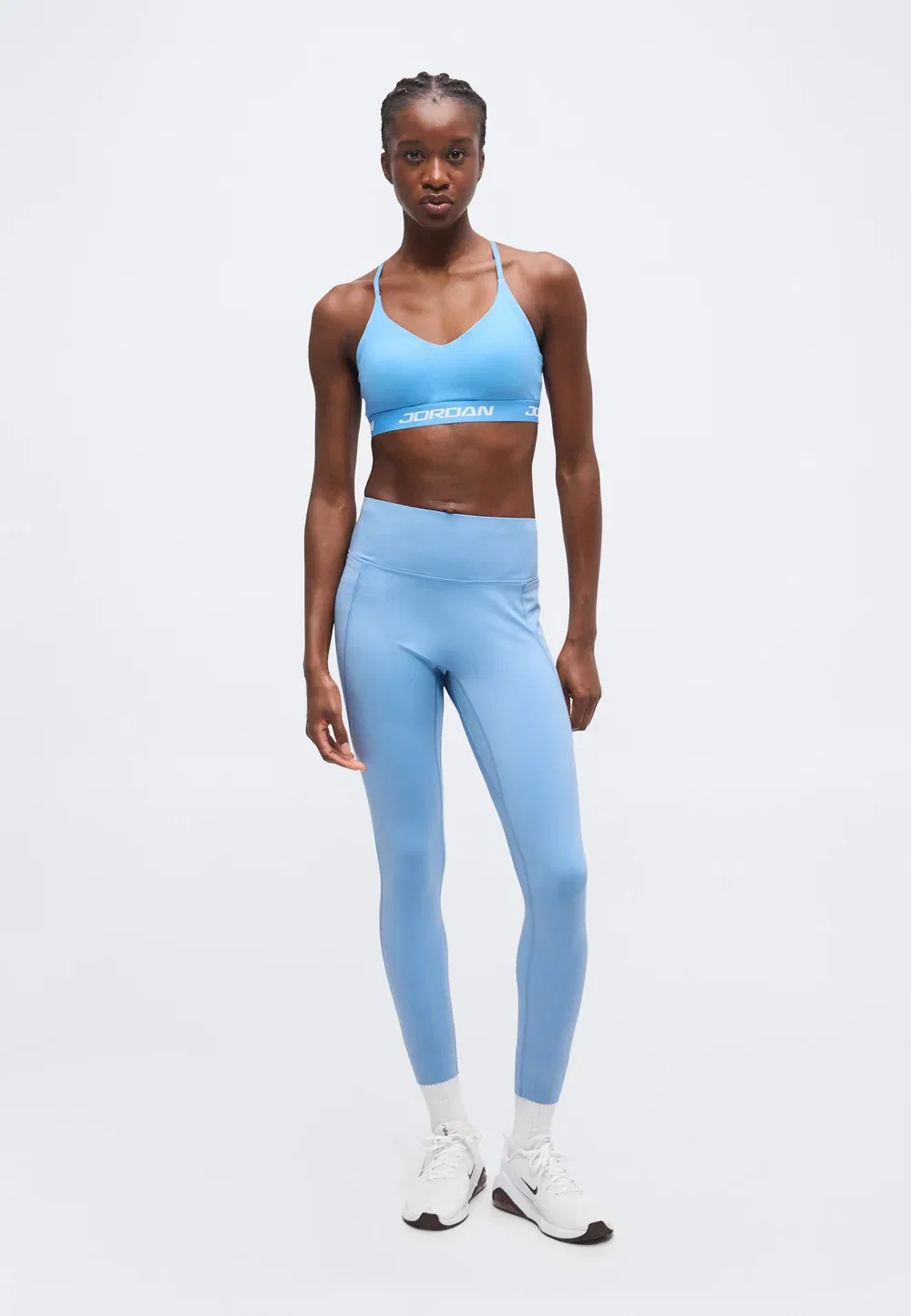W nk df unvrsa hr 7/8 tght pkt - leggings Nike Performance, Work Blue/New Slate — фото 2